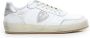 Philippe Model Vintage Leren Sneakers Wit White Heren - Thumbnail 10