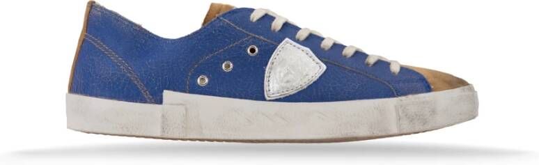 Philippe Model Vintage Leren Veterschoenen