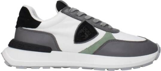 Philippe Model Vintage Logo Stoffen Sneakers