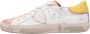 Philippe Model Vintage Mixage Lage Dames Sneakers Roze Geel Multicolor Dames - Thumbnail 8