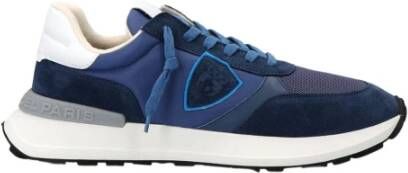 Philippe Model Vintage Race Sneaker Antibes Man Blauw Heren