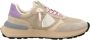 Philippe Model Beige Antibes Hardloopschoenen Vrouwen Multicolor Dames - Thumbnail 1