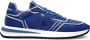 Philippe Model Vintage Stijl Hardloopschoenen in Lichtblauw Blue Heren - Thumbnail 3
