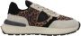 Philippe Model Vintage Stoffen Sneakers met Logodetails - Thumbnail 1