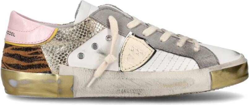 Philippe Model Vrouwelijke Street Style Sneakers Multicolor Dames