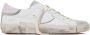 Philippe Model Wit Roze Logo Patch Sneakers White Dames - Thumbnail 15