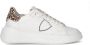Philippe Model Dierenprint Lage Top Sneakers White Dames - Thumbnail 22