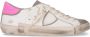 Philippe Model Witte Fuchsia Tennisschoenen Vrouwen White Dames - Thumbnail 13