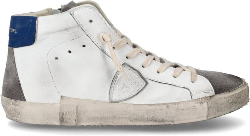 Philippe Model Moderne Herensneakers Wx12 Bianco Grigio White Heren - Foto 3