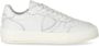 Philippe Model Witte Sneakers met Logo Patch en Contrasterende Hiel White Dames - Thumbnail 3