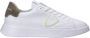 Philippe Model Witte Lage Sneakers met Bovenwerk van Kalfsleer White Heren - Thumbnail 1