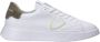 Philippe Model Witte Lage Sneakers met Bovenwerk van Kalfsleer White Heren - Thumbnail 21