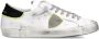 Philippe Model Witte Leren en Stoffen Sneakers - Thumbnail 1
