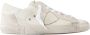 Philippe Model Witte leren sneakers met gebruikt effect White Heren - Thumbnail 6