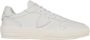 Philippe Model Witte Leren Lage Top Sneakers White Heren - Thumbnail 1