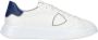 Philippe Model Eenvoudige Temple Sneakers met Vetersluiting White Heren - Thumbnail 9