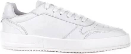 Philippe Model Witte platte schoenen Urban Sneaker Minimalistisch ontwerp White