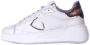 Philippe Model Sneakers van kalfsleer met metallic hiel White Dames - Thumbnail 1