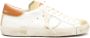 Philippe Model Witte leren sneakers met beige details White Heren - Thumbnail 1