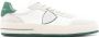 Philippe Model Witte Leren Sneakers Ronde Neus Logo Detail White Heren - Thumbnail 17