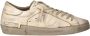 Philippe Model Witte Leren Sneakers Vintage Stijl Beige Heren - Thumbnail 1