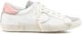 Philippe Model Coole Leren Sneakers Antraciet Wit Multicolor Dames - Thumbnail 9