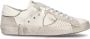 Philippe Model Witte leren sneakers met gebruikt effect White Heren - Thumbnail 25