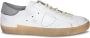 Philippe Model Witte Sneakers Lage Silhouet Stijlvol - Thumbnail 3