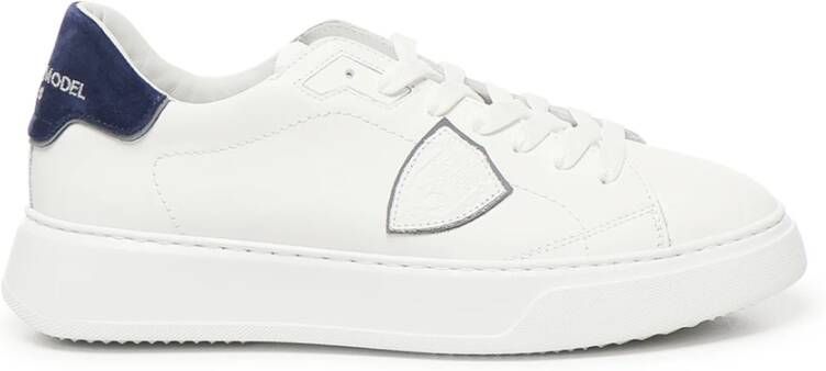 Philippe Model Witte Sneakers met Memory Foam Binnenzool