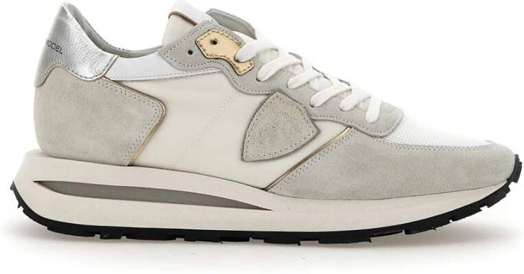 Philippe Model Witte Sneakers Parijse Stijl White Dames