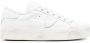 Philippe Model Witte Sneakers van Kalfsleer met Gouden Metalen Oogjes White Dames - Thumbnail 1