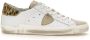 Philippe Model Dierenprint Lage Top Sneakers Vrouwen White Dames - Thumbnail 8