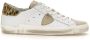 Philippe Model Sneaker met dierenprint van leer White Dames - Thumbnail 8