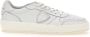 Philippe Model Witte Sneakers met Logo Patch en Contrasterende Hiel White - Thumbnail 15