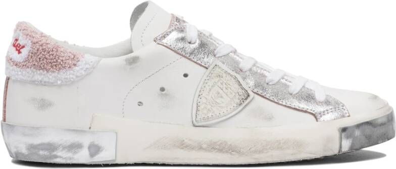 Philippe Model Witte Sneakers Verhogen Stijl Comfortabel