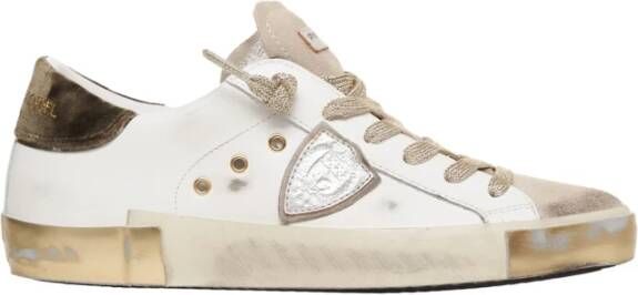 Philippe Model Witte Sneakers Vintage Stijl Aw25