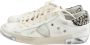 Philippe Model Gestudde Tennissneakers Wit Zwart White - Thumbnail 6