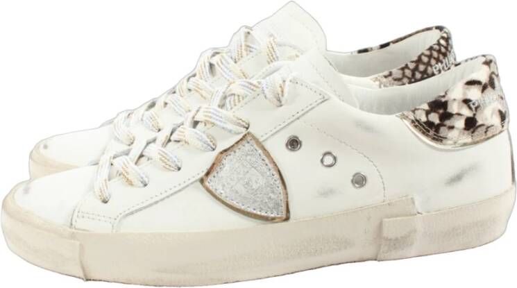 Philippe Model Witte Sneakers voor Dames