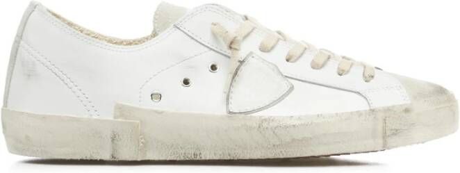 Philippe Model Witte Sneakers voor Heren White Heren