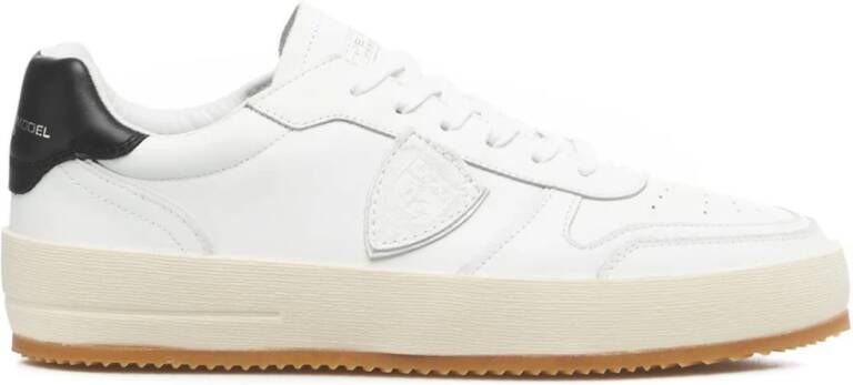 Philippe Model Witte Sneakers voor Heren White Heren