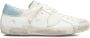 Philippe Model Vintage Skate Sneakers Lichtblauw Grijs Multicolor Heren - Thumbnail 21