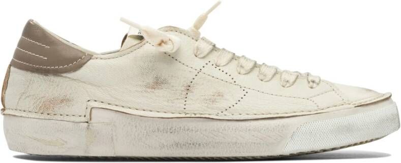 Philippe Model Witte Sneakers voor Mannen Aw25