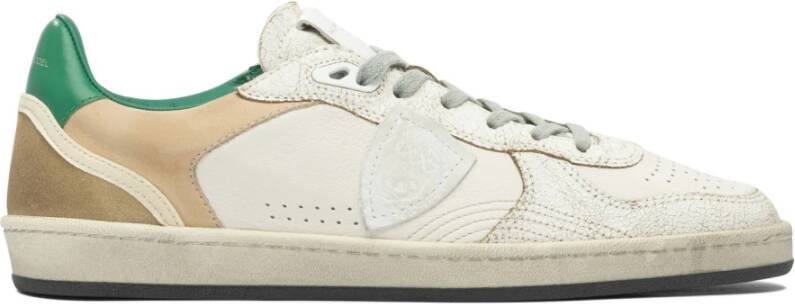 Philippe Model Lage Sneakers PGLU VC03 PGAL-BLANC VERT VC03