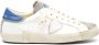 Philippe Model Witte Vetersneakers met Distressed Finish White Heren - Thumbnail 17