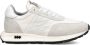 Philippe Model Witte Stof en Kalfsleren Sneakers - Thumbnail 1
