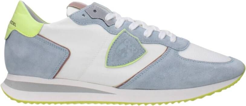Philippe Model Lichtblauw Geel Trpx Sneakers Blue Heren