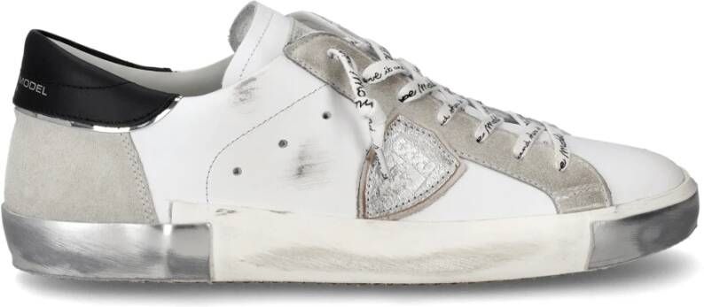 Philippe Model Witte Street Sneakers White Heren