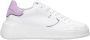 Philippe Model Witte+Lichtblauwe Sneakers met Metallic Accenten White Dames - Thumbnail 16