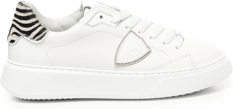 Philippe Model Zebra Print Sneakers Wit