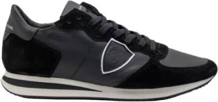 Philippe Model Zwarte Urban Glamour Trpx Sneaker Black Dames